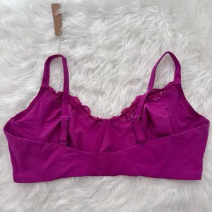 Skims Fits Everybody Lace Underwire Bra Lollipop Size 46DD thumbnail 5