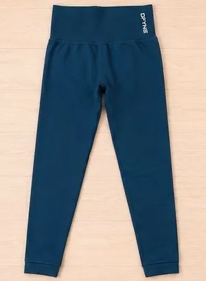 DFYNE Women's Seamless High-Waisted Scrunch Leggings Blue XS thumbnail 1