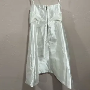 Phoebe White Sz 4 strapless polyester Cocktail Dress thumbnail 4