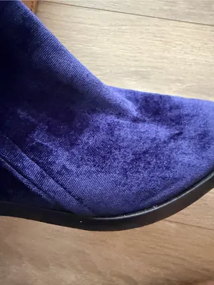 Dolce Vita Navy Suede Chelsea Ankle Boots thumbnail 4