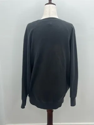 Aerie Women's Charcoal Grey Pullover Sweatshirt with Pockets Oversized XXS thumbnail 5