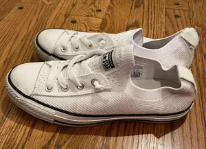 Converse White  Slip Ons thumbnail 3