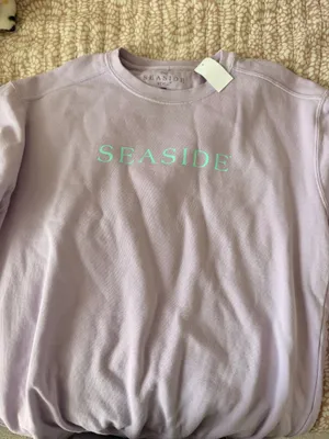 The Seaside Style Light Purple Crewneck thumbnail 1