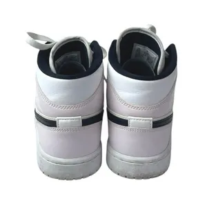 Nike Air Jordan 1 Mid Pink White Lace Up High Top Athletic Sneakers Shoes Sz 7.5 thumbnail 3