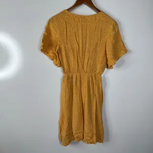 Abercrombie & Fitch Yellow Mini Dress Size‎ Small thumbnail 2