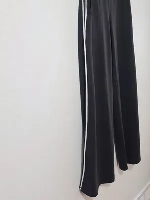 Halara UltraSculpt H W Color Block Stripes Yoga Baggy Pants - Black - Size S /P thumbnail 3