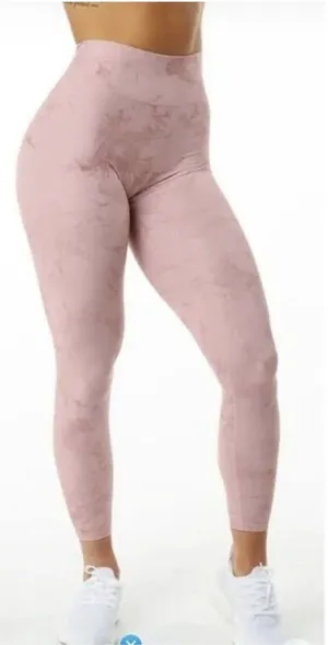 Alphalete Women's Alphalux Wonder Leggings 27”- Dusty Rose , Size Small thumbnail 1