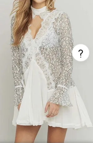 NEW  Tell Tale Lace Tunic Top/Shirt Blouse  thumbnail 1
