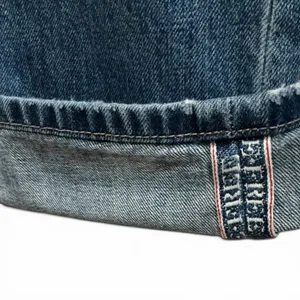 Free‎ People We The Free Slim Shade Selvedge Jeans True Blue Straight Leg 26 thumbnail 8