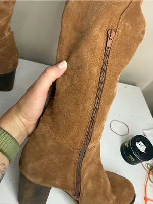 Mark Jenkins OTK Tan Suede Boot 9 thumbnail 11