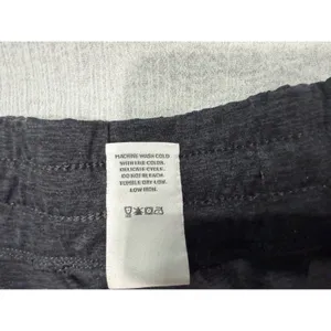 Members Mark Favorite Soft Jogger Black Soot Heather Gray Lounge Pants Large thumbnail 5