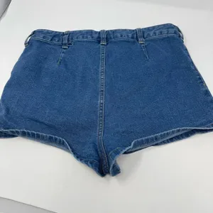 Free People Bridgette Button Front Denim Shorts 30 Long Western Festival Girly thumbnail 8
