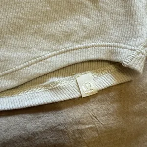 Lululemon hold tight cropped tank top in bone thumbnail 2
