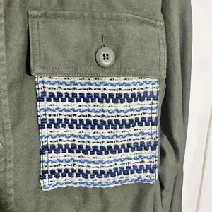 GAP Jacket with Crochet pocket Military style Utility jacket | size large thumbnail 5