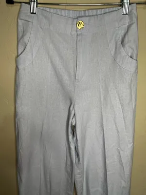 House of Harlow 1960 Linen‎ Blend Wide Leg Crop Pants thumbnail 3
