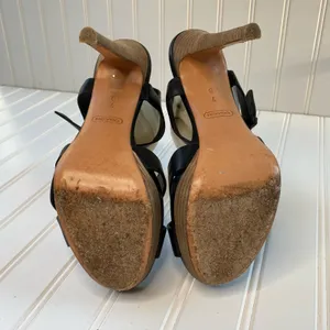 Coach Black Buckle High Heel Pumps Women’s Size 7 thumbnail 7