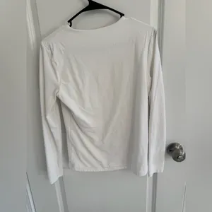 Abercrombie & Fitch White Long Sleeve thumbnail 4