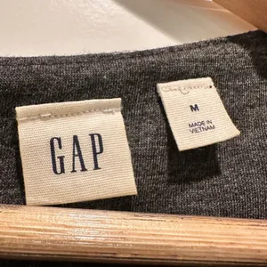 Gap Gray White Striped Boatneck‎ Shift Dress Size Medium thumbnail 4