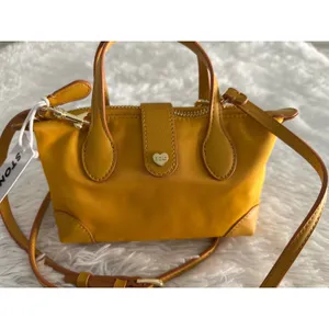 NWT Stoney Clover Lane Pouchette yellow Crossbody bag handbag thumbnail 2