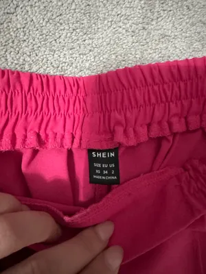 Shein Pink Pants Flare thumbnail 2