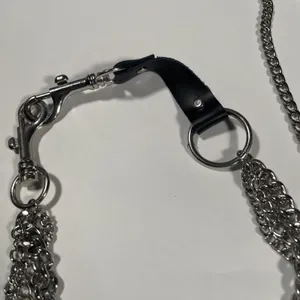 VINTAGE LOT OF Goth Collar Necklace Black Chain Choker Punk Emo Coffin Hot Topic thumbnail 3
