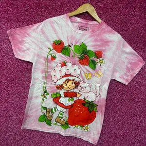 Strawberry Shortcake and Custard tiedye T-shirt size medium thumbnail 3