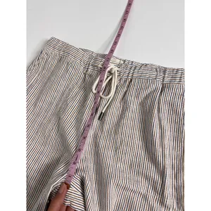 Thread & Supply Anita Striped Wide Leg Pants Size Small Cotton Drawstring thumbnail 8