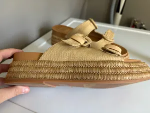 DV by Dolce Vita platform sandals tan cork size 9.5 thumbnail 8