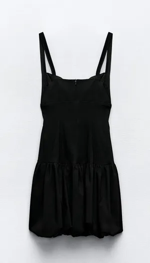 dress little black balloon cut out fitted bodycon evening cocktail party thumbnail 13