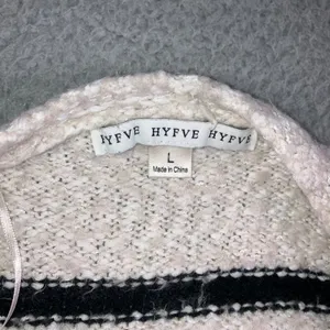 HYFVE Open Front‎ Long Cardigan Sweater Women Large Striped Knit Casual Cozy thumbnail 9