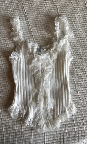West Of Melrose Top Tilly's Corset Shrug Sleeves thumbnail 1