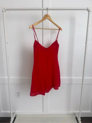 House of CB Christiana Red Mini Dress thumbnail 8