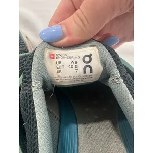 On Running Cloudswift Teal Navy Blue Mesh Running Shoes Womens 9 thumbnail 7