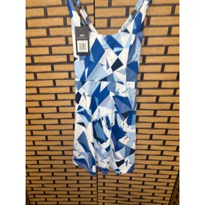 Ggov Blue Geometric‎ Print Active Dress Size Small thumbnail 4