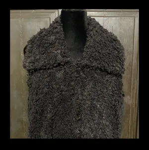 Jackets & Coats Faux Fur Vegan Leather Vest- size large thumbnail 2