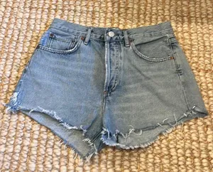 AGOLDE High Waisted Jean Shorts thumbnail 1