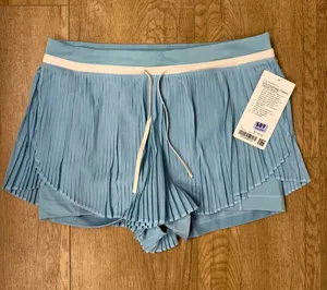 Lululemon Ace Advantage HR Pleated Tennis Short. 2” Size L thumbnail 1