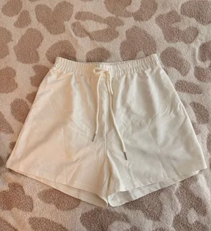 Shein White Comfy Sweat Shorts thumbnail 1