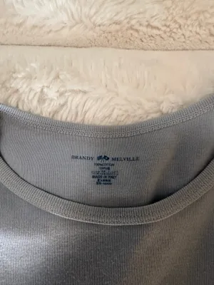 Brandy Melville light blue top thumbnail 3