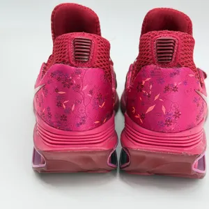 Nike Shox Gravity Floral‎ Burgundy Maroon Women's Sneakers AQ8554-600 Size 8 thumbnail 5