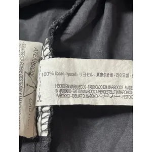 Zara Women's Black V-neck Short Sleeve Button Dow Mini A-Line Shirt Dress Size M thumbnail 4