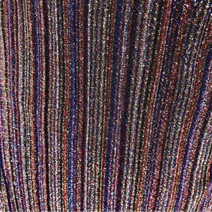 Revolve NBD Andela multicolored metallic wrap‎ style ruched side mini dress M thumbnail 7