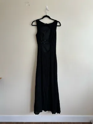 Princess Polly Ace of Hearts Maxi Dress Black Size 4 thumbnail 4