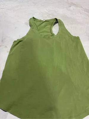 Lululemon Green Racerback Tank Top thumbnail 2