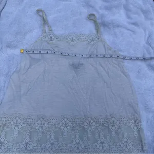 American Eagle White Lace Trim Cami Tank Top Size XS Spaghetti Strap Summer Top‎ thumbnail 7