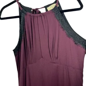 Anthropologie Moulinette Soeurs Janie Lace Whimsigoth Fairy‎ Halter Dress Size 8 thumbnail 8