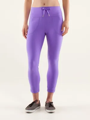 Lululemon Will Crop Power Purple size 2 thumbnail 3