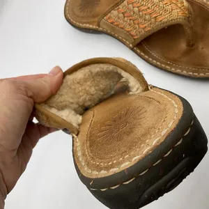UGG SLIDE LEATHER FLEECED‎ SANDALS thumbnail 4