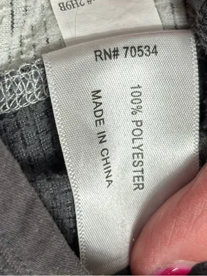 Orvis Women’s S Gray Black Full Zip Performance Fleece Jacket thumbnail 8