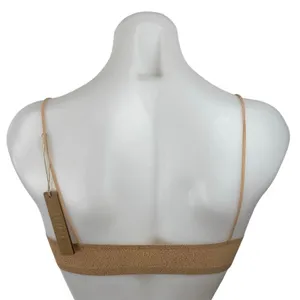 NEW Skims Meta Eco Bamboo Thin Strap Gym Athletic activewear Bra Bralette Top XS thumbnail 4